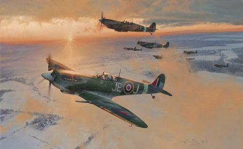 Combat Over the Reich by Robert Taylor – Collectors Aviation Art